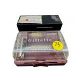 LOT OF 2 GILLETTE VINTAGE RAZORS IN THE BOX