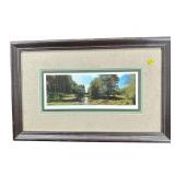 SUMMER POND BY EDITH F DODMAN ARTIST PROOF