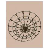 IRON MEDALLION WALL HANGER