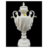 LARGE JEANNE REED CERAMIC LIDDED URN