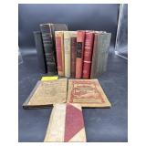 LOT OF 11 VARIOUS AUTHOR AND VARIOUS TITLE BOOKS