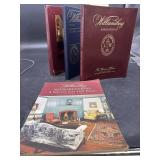 LOT OF 4 WILLIAMSBURG REPRODUCTIONS BOOKS