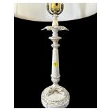 ITALIAN STYLE METAL CANDLESTICK LAMP