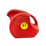 MINIATURE FIESTAWARE RED PITCHER