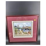 SIGNED PRIVATE ENTERPRISE LITHOGRAPH BY WOOSTER