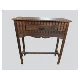 PINE RUSTIC FOLK ART TABLE
