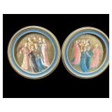 PR OF FRA ANGELICO ANGELIC CHOIR ROUND PRINTS