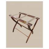 MAHOGANY LUGGAGE RACK