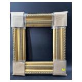 GOLD PAINTED DECORATIVE FRAME