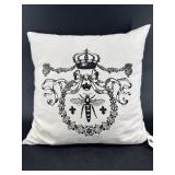 DECORATIVE DOWN FILLED THROW PILLOW