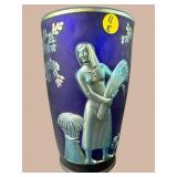 RARE FENTON BLUE FAVRENE CONNOISSEUR COLLECTION
