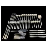 51 PIECES INTERNATIONAL STERLING SILVER RHYTHM