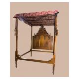 ANTIQUE KING SIZE BED