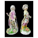 PR OF MINIATURE ORIENTAL PORCELAIN FIGURINES