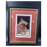 VIOLINO HAND COLORED ENGRAVING PRINT