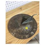 CAST IRON SUN DIAL