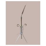 METAL SPEARTOP LIGHTNING ROD
