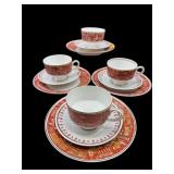 12 PC SET OF WALLENDORF 1764 CHINA