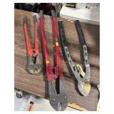 LOT OF 3 BOLT CUTTERS
