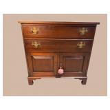 SOLID MAHOGANY CUSTOM MADE TALL SERVER BY