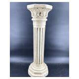 CHALK GRECIAN PEDESTAL