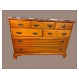 SOLID CHERRY 7 DRAWER DRESSER