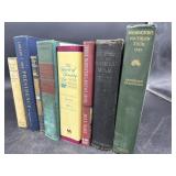 LOT OF 8 HISTORICAL INFORMATIONAL BOOKS