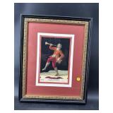 CIUFOLO DEL VILLANO HAND COLORED ENGRAVING PRINT