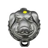 HEAVY CAST IRON PIG FACE HANGING MOLD