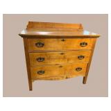3 DRAWER POPLAR CHEST
