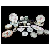 LOT OF MISC PORCELAIN ROSENTHAL, NIPPON, GERMANY,