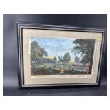 JAMES PARK HAND COLORED ENGRAVING