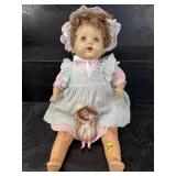 2 PC LOT ANTIQUE BABY DOLLS