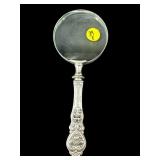 ANTIQUE STERLING SILVER HANDLE MAGNIFYING GLASS