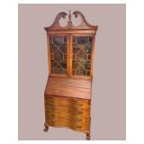 MAHOGANY CHIPPENDALE SECRETARY