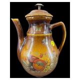 GEORGES BRIARD POTTERY TEAPOT/ 7.5 IN ACROSS 11