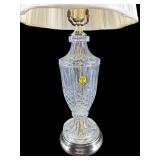 LARGE CRYSTAL TABLE LAMP