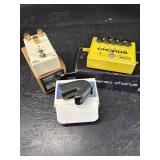 3 GUITAR EFFECTS PEDALS AND ELBOW