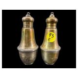 PR OF DUCHIN WEIGHTED STERLING SILVER SALT AND