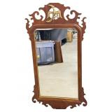 MAHOGANY CHIPPENDALE MIRROR