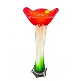 VICTORIAN ART GLASS MULTI COLOR JAC IN THE PULPIT