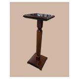 BOMBAY CHERRY FINISH PEDESTAL