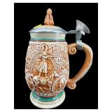 AVON 1993 TRIBUTE TO WILD WEST PORCELAIN STEIN
