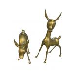 PR LARGE BRASS DEER