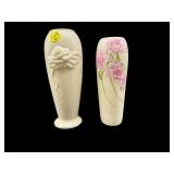 2 PC LOT OF LENNOX PORCELAIN BUD VASES