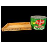 DELMONTE COFFEE CAN & CREAM CHEESE TRAY