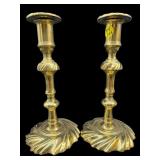 PR OF VIRGINIA METALCRAFTERS BRASS CANDLESTICKS