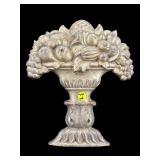 CHELSEA HOUSE ORNATE GOLD FRUIT URN WALL HANGING