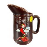 VINTAGE CERAMIC ROOSTER SYRUP PITCHER