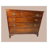 18TH CENTURY INLAID MAHOGANY GEORGIAN CHEST